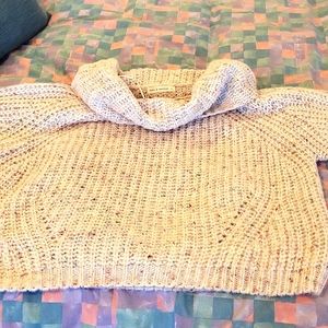 Moon and Madison cowl neck sweater. Size L.